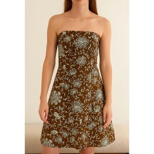 Gap women’s strapless cotton dress-New with tags